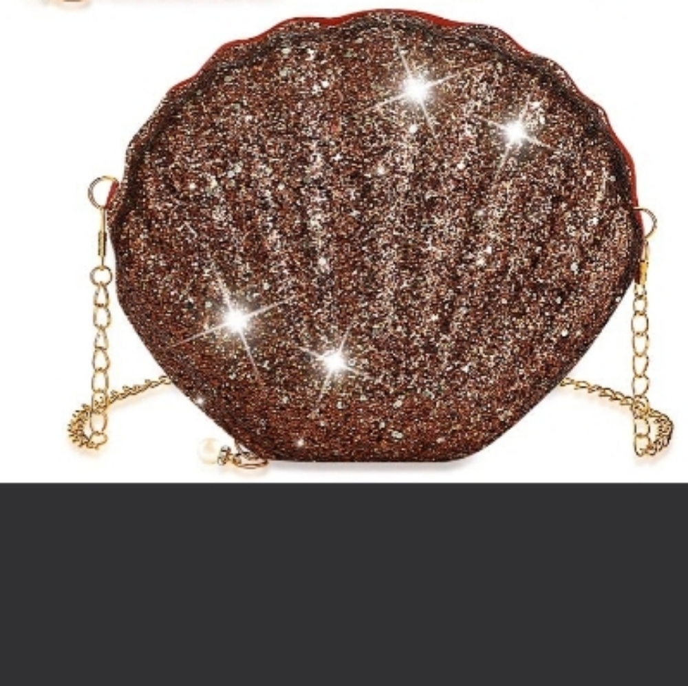 Clamshell bag (BROWN)